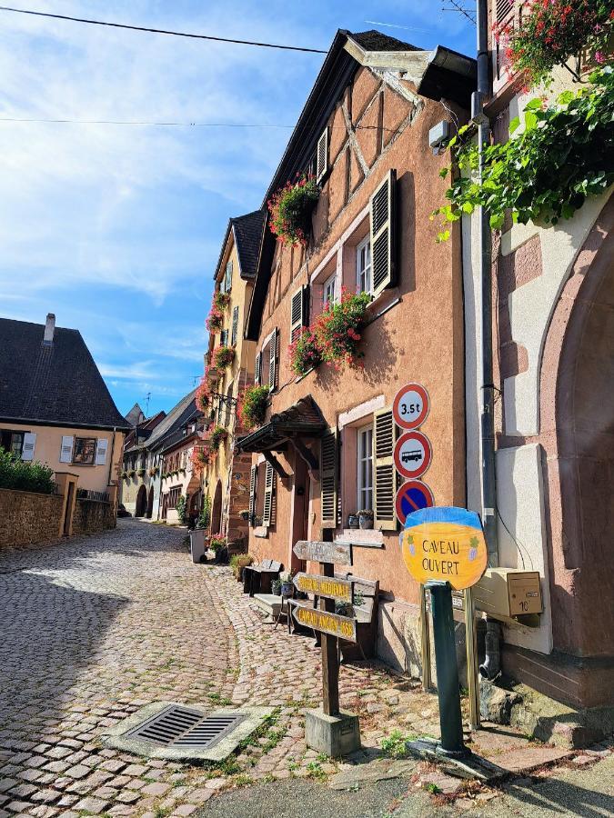Gite Entre Vignes Et Vergers Maison Historique Gueberschwihr Exterior photo