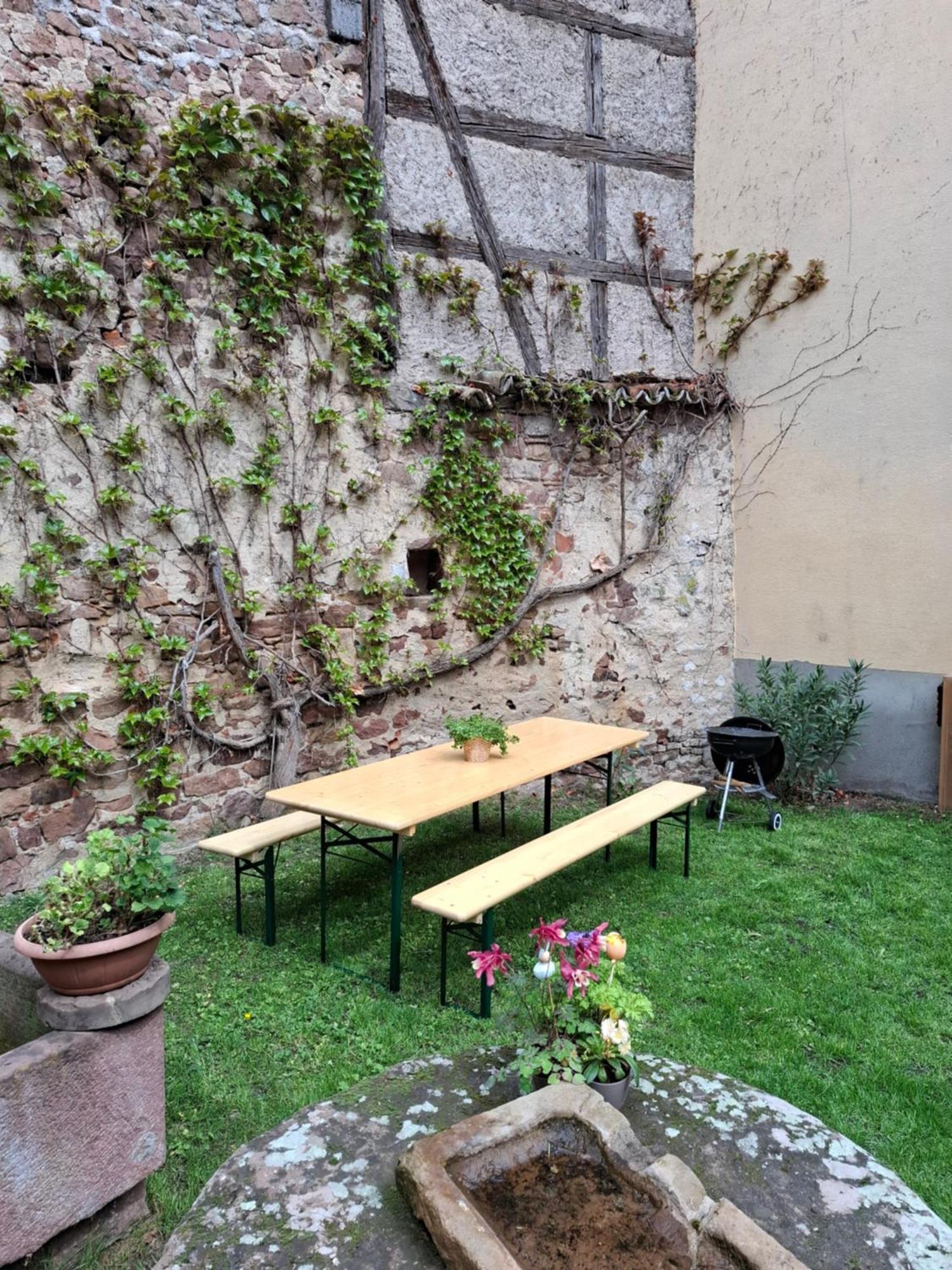 Gite Entre Vignes Et Vergers Maison Historique Gueberschwihr Exterior photo